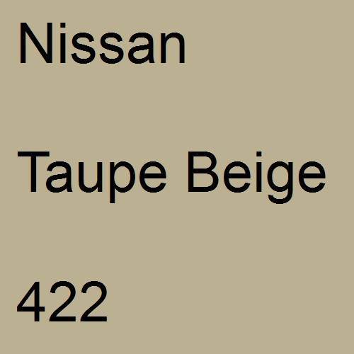 Nissan, Taupe Beige, 422.